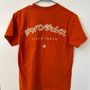 Men's Orange Graphic Tee